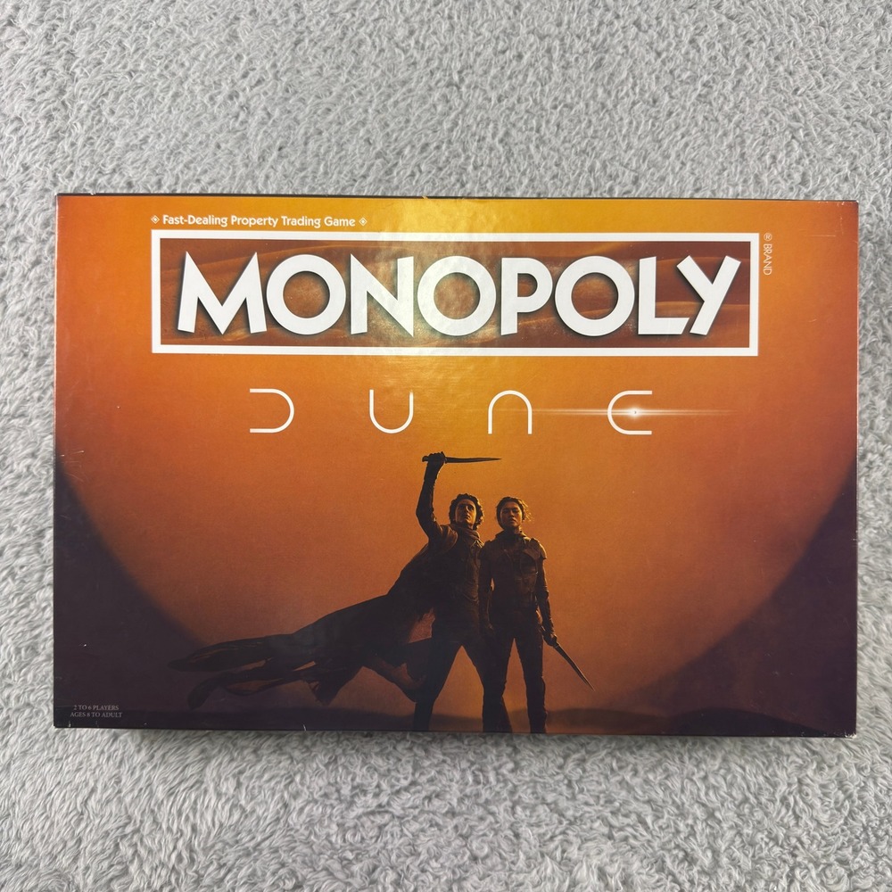 Monopoly Dune Edition Board‎ Game The Op Games Hasbro Sci-Fi Strategy 2023